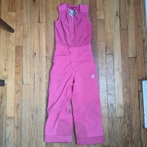 Little girls Spyder snow bib